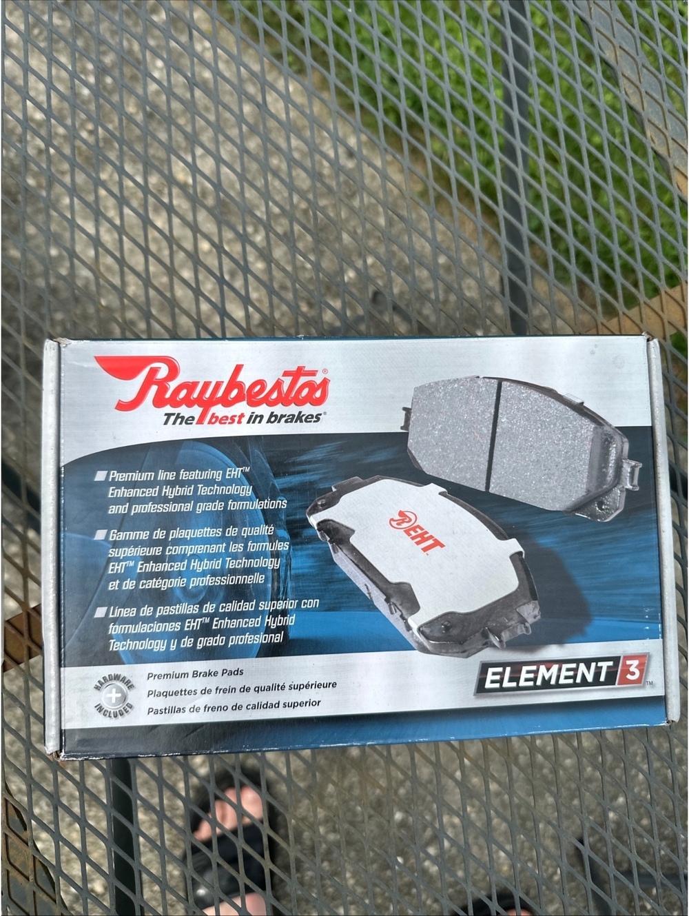 Raybestos EHT976H Element3 Front Brake Pad Set Toyota Tacoma